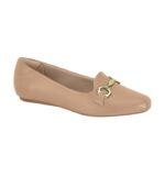 Sapatilha Mocassim Beira Rio com Fivela Dourada
