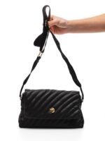 Bolsa Tiracolo Acolchoada Modare com Alça Larga – Preto - Imagem 2