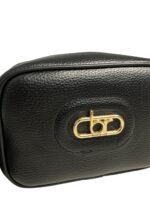 Bolsa Transversal Beira Rio Básica com Textura - Preta - Imagem 3
