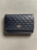 Bolsa Beira Rio Clutch Transversal com Corrente - Preta - Imagem 2