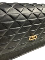 Bolsa Beira Rio Clutch Transversal com Corrente - Preta - Imagem 4