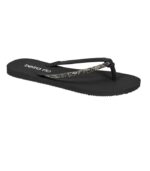 Chinelo Beira Rio Slim com Pedrarias – Preto
