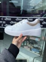Tênis Casual Beira Rio com Glitter e Solado Plataforma – Branco - Imagem 2