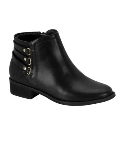 Bota Modare Ultraconforto Cano Curto – Preto