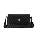 Bolsa Tiracolo Acolchoada Modare com Alça Larga – Preto