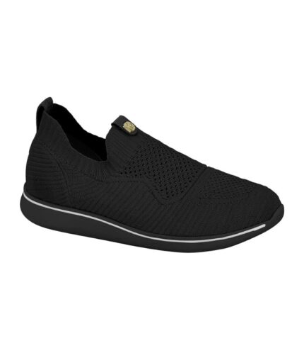 Tênis Slip On Knit Modare – Preto