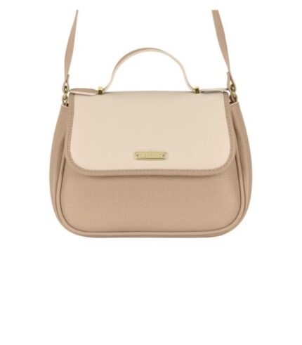 Bolsa Handbag Beira Rio com Alça Dupla – Bege