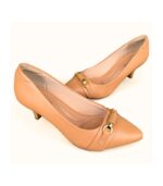 Scarpin Salto Baixo Beira Rio com Detalhe Elegante – Laranja - Imagem 4