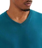 Camiseta Básica Hering Masculina Manga Curta Gola V World - Imagem 2