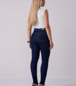 Calça Jeans Feminina Skinny- Barra Desfiada - Imagem 2