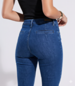 Calça Jeans Teezz Skinny Feminina Sem Bolso - Imagem 2