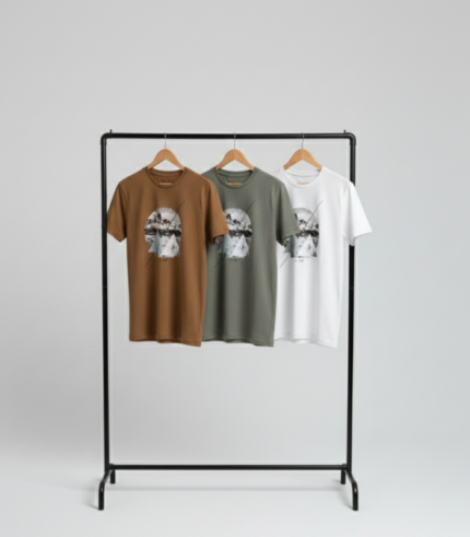 Kit 3 Camisetas Estampada Ultimato- 100% Algodão