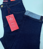 Calça Capri Jeans Teezz- Lavagem Escura - Imagem 4