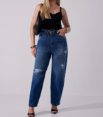 Calça Jeans Feminina Baggy-Teezz - Imagem 2